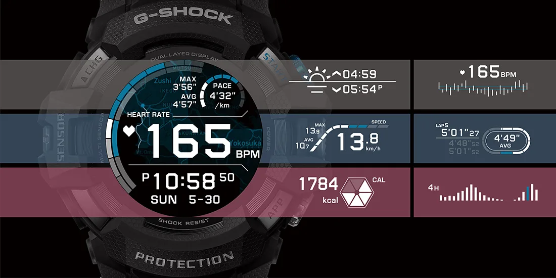 G-SHOCK G-SQUAD PRO GSW-H1000