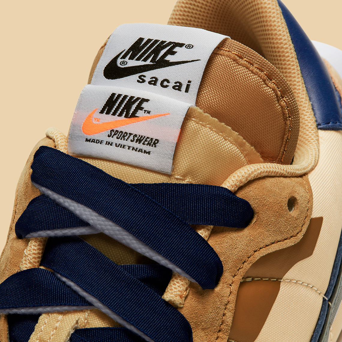 sacai x Nike Vaporwaffle Sesame