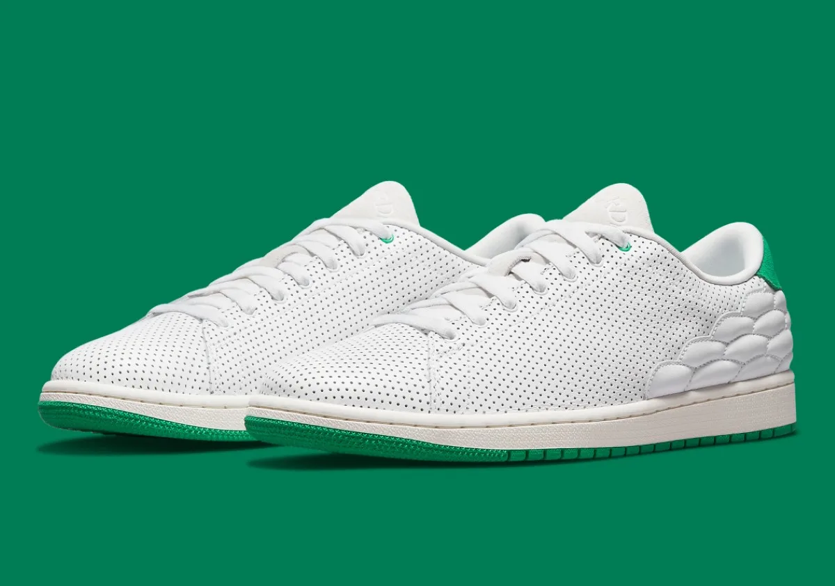 Air Jordan 1 Centre Court White Green