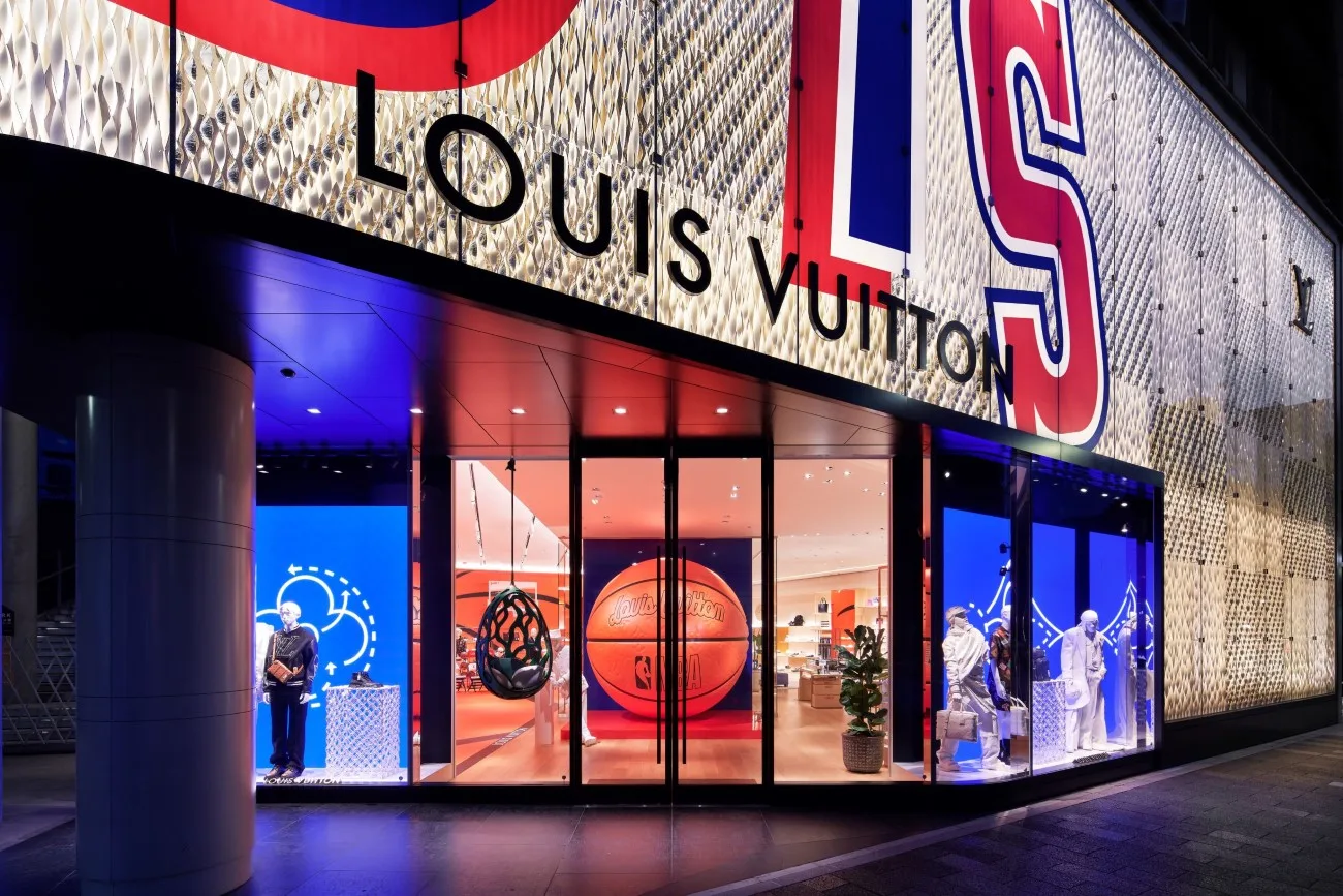 LV x NBA - Louis Vuitton Shibuya Men's Store