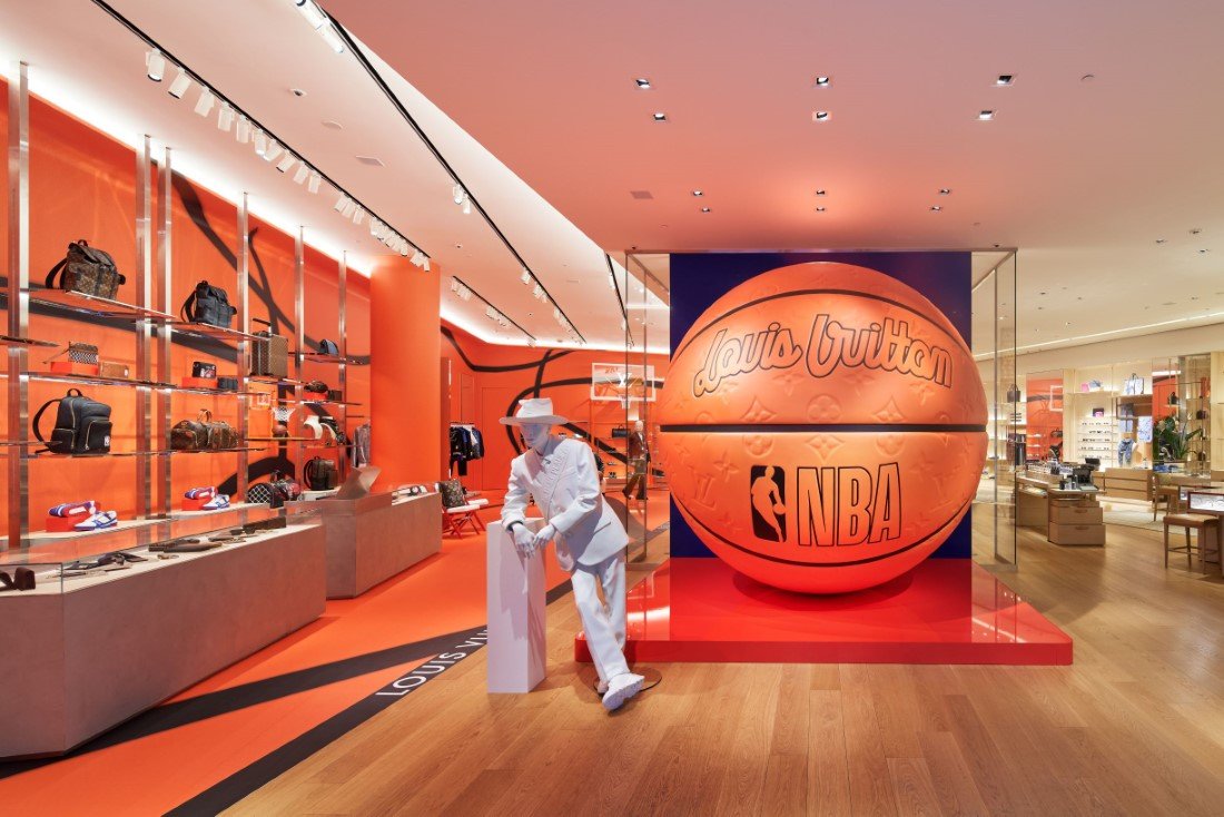 LV x NBA - Louis Vuitton Shibuya Men's Store
