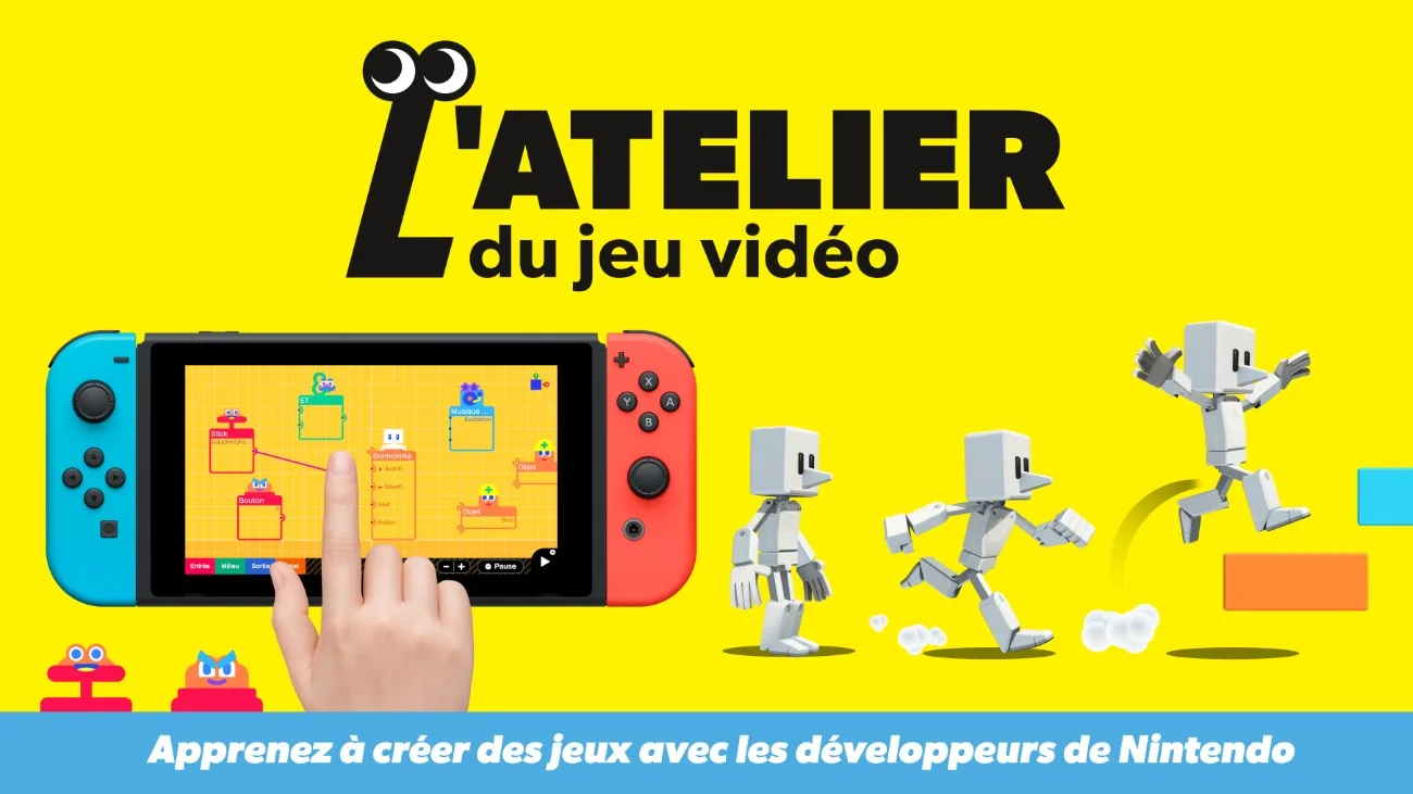 Nintendo Switch - L'atelier du jeu vidéo