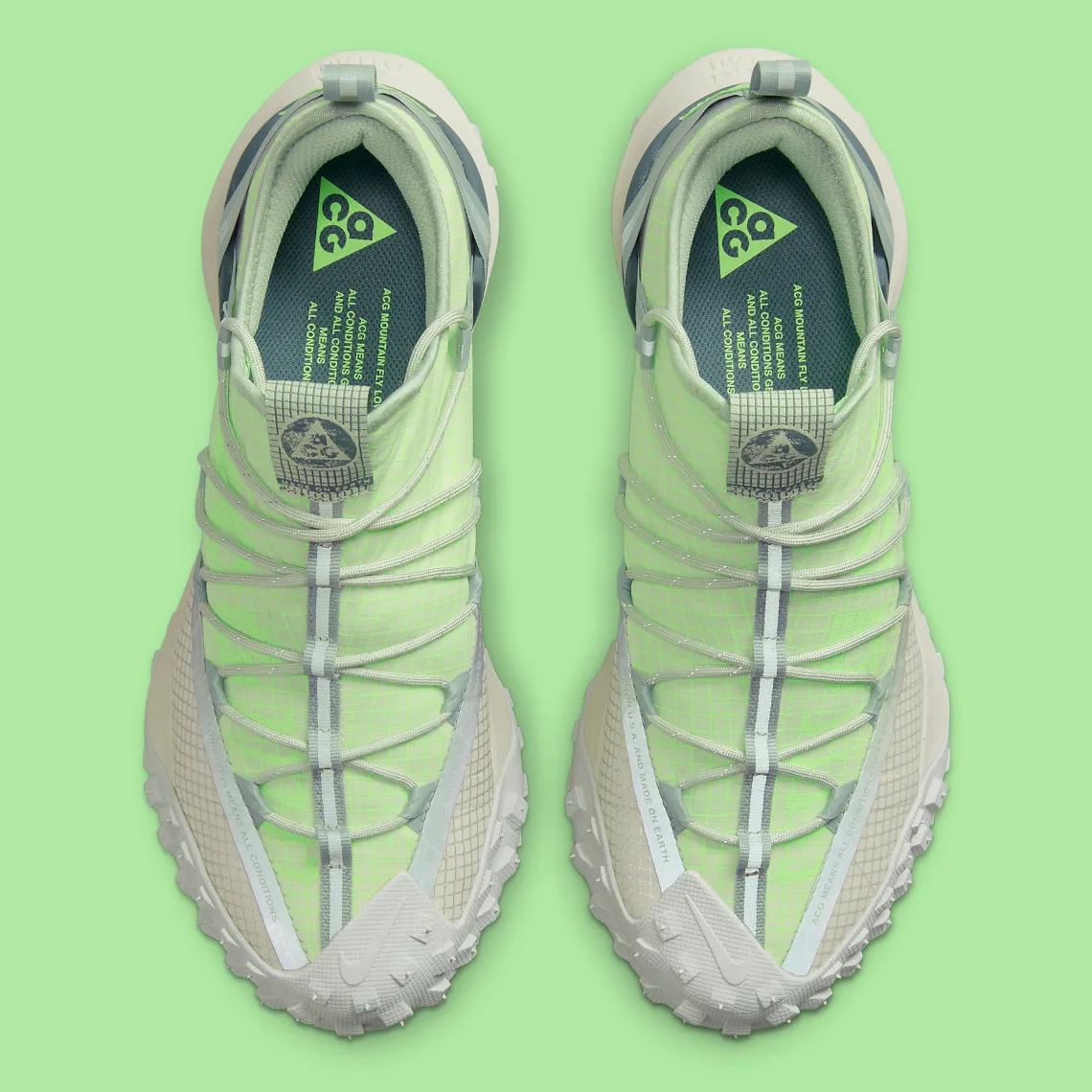 Nike ACG Mountain Fly Sea Glass Lime Blast 3 Nike ACG Mountain Fly "Sea Glass-Lime Blast"