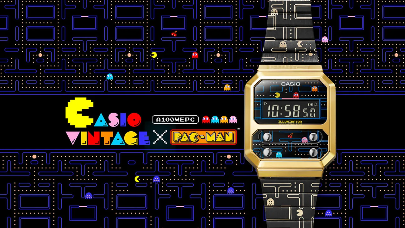 CASIO VINTAGE x PAC-MAN