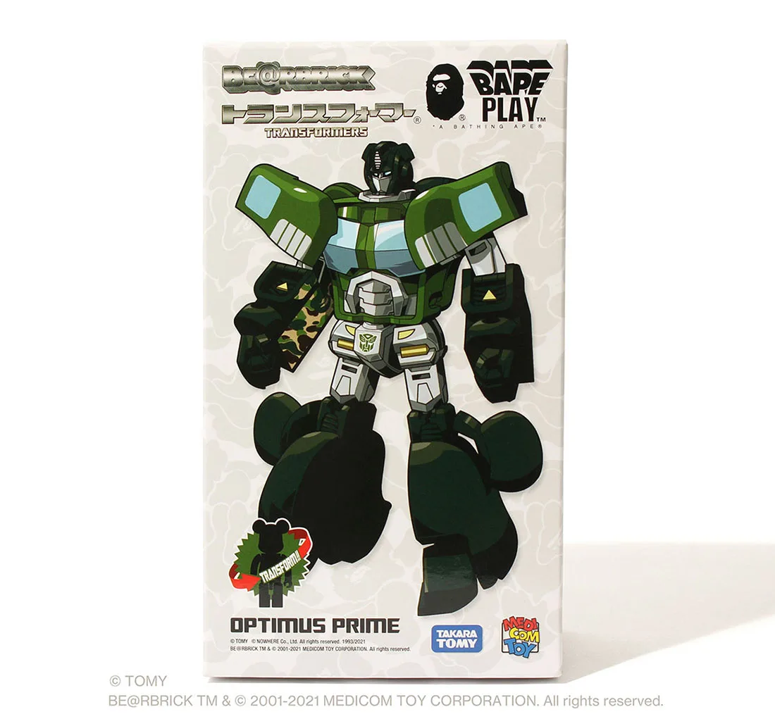 BE@RBRICK x BAPE Transformers Optimus Prime