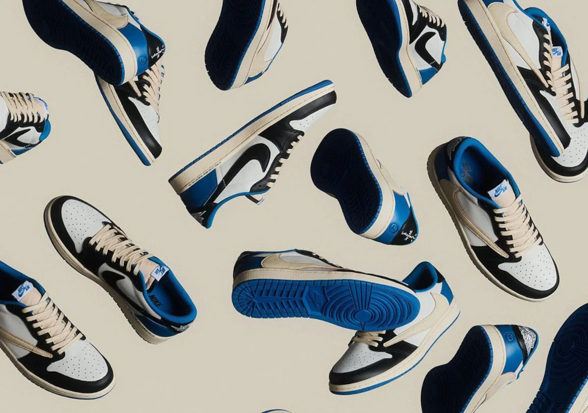 Fragment Design x Travis Scott x Air Jordan 1 Low