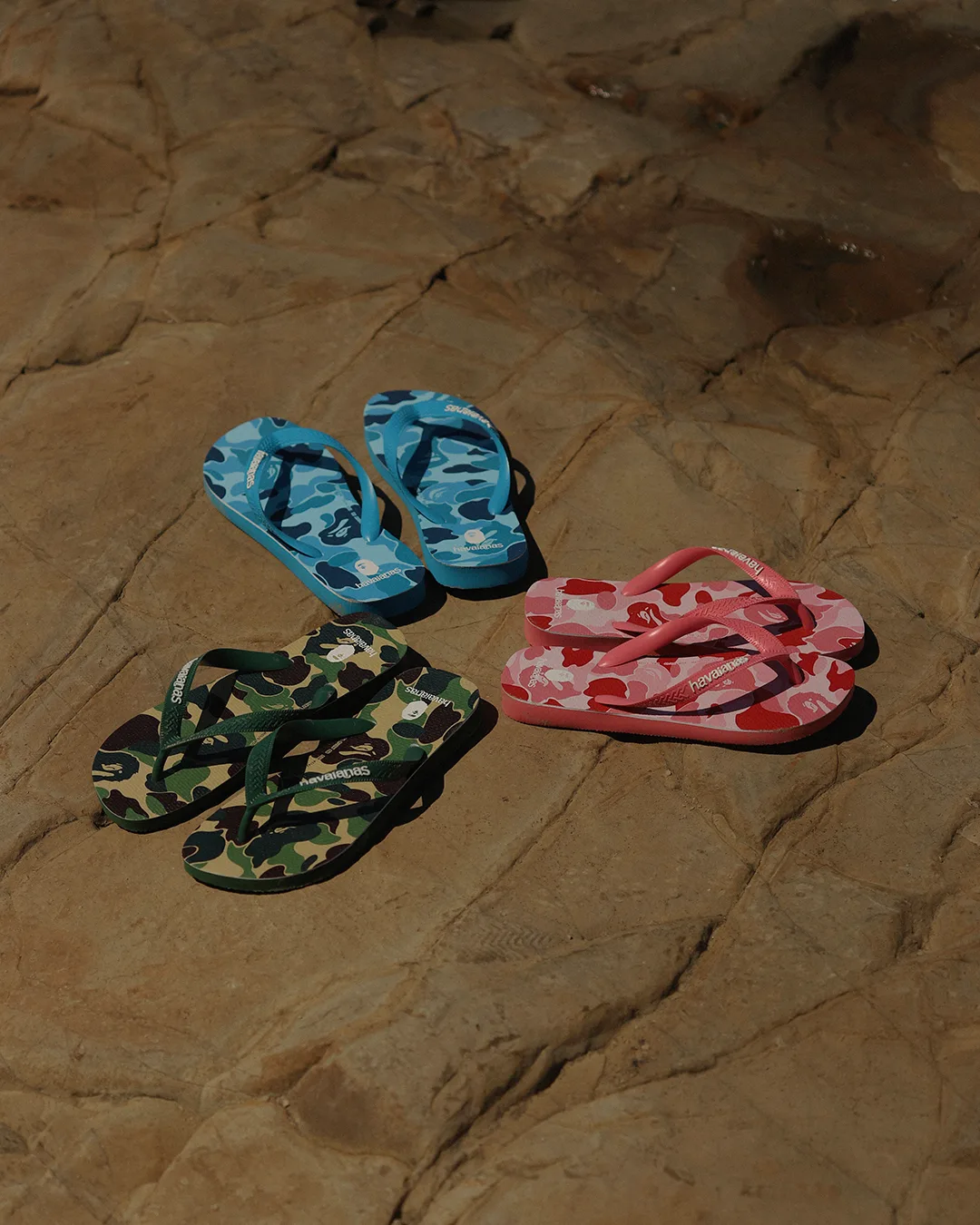 Havaianas x A BATHING APE
