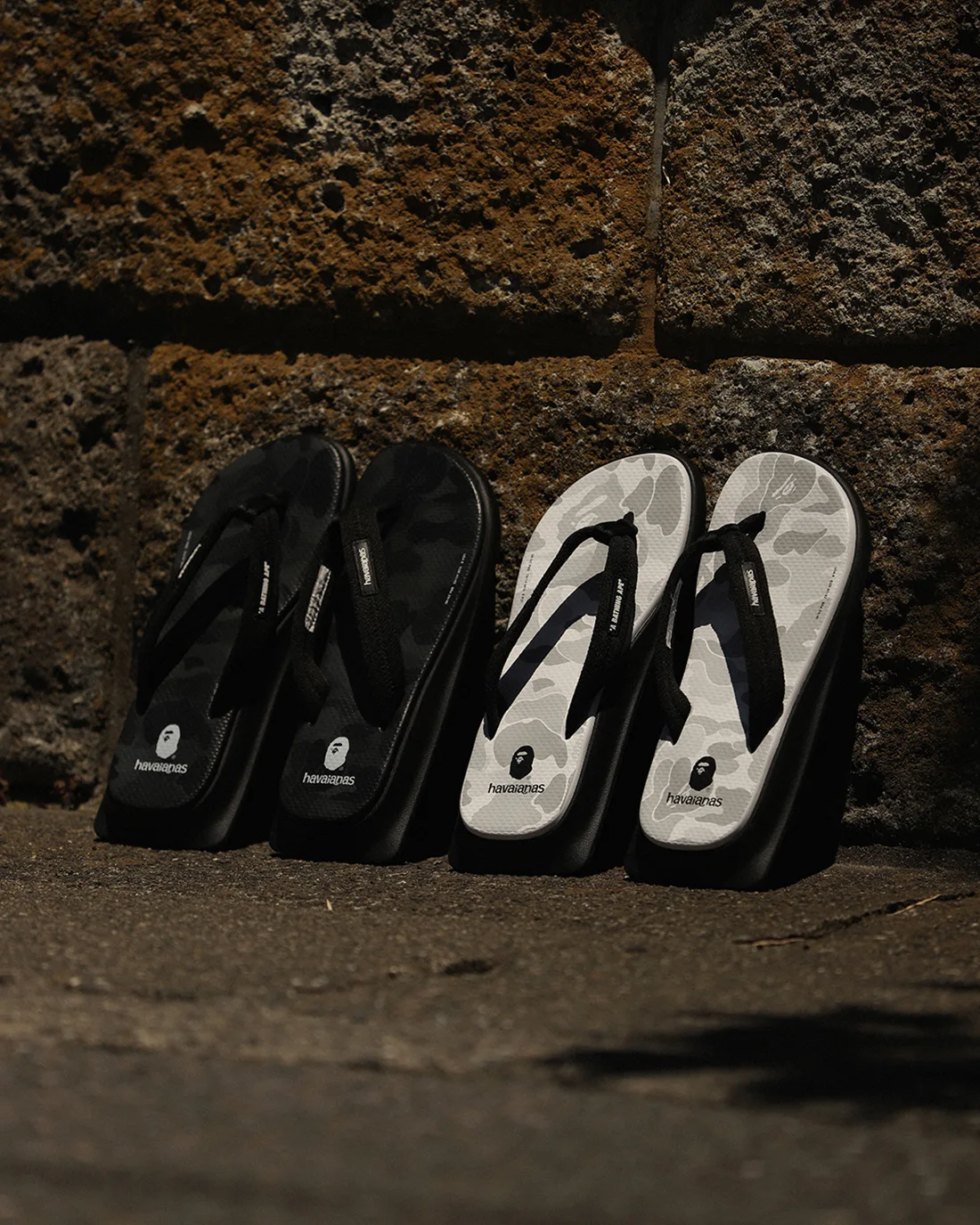 Havaianas x A BATHING APE