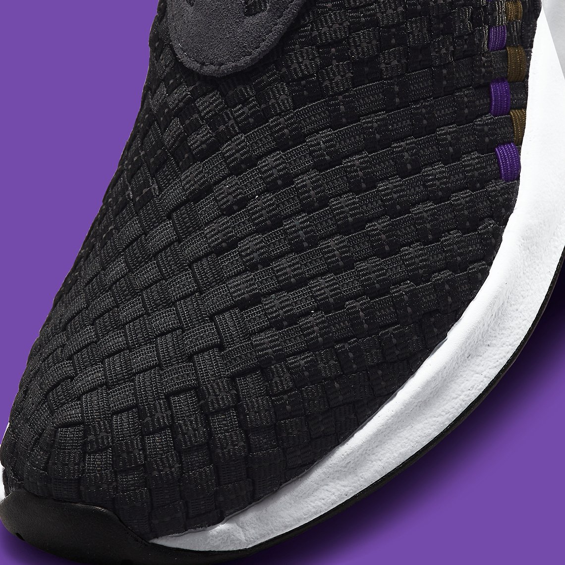 Nike Air Woven Olive & Purple