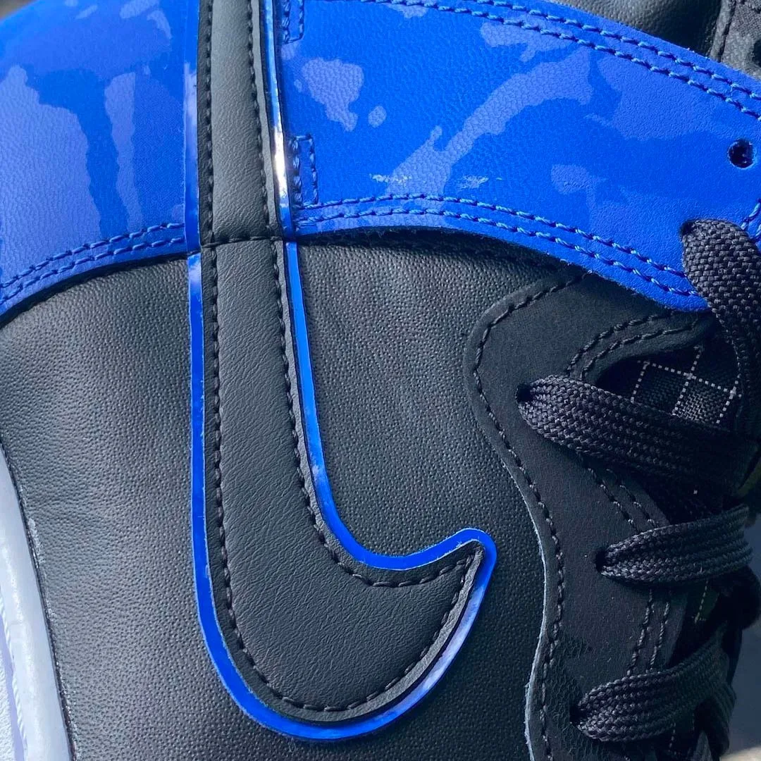 Nike Dunk High Retro SE Blue Camo