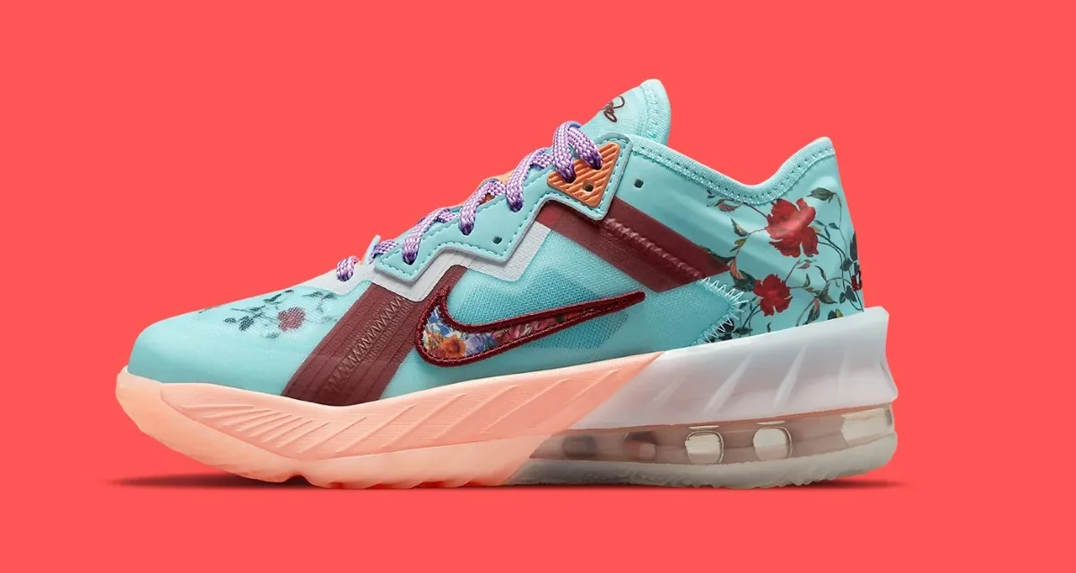 Nike LeBron 18 Low "Floral"