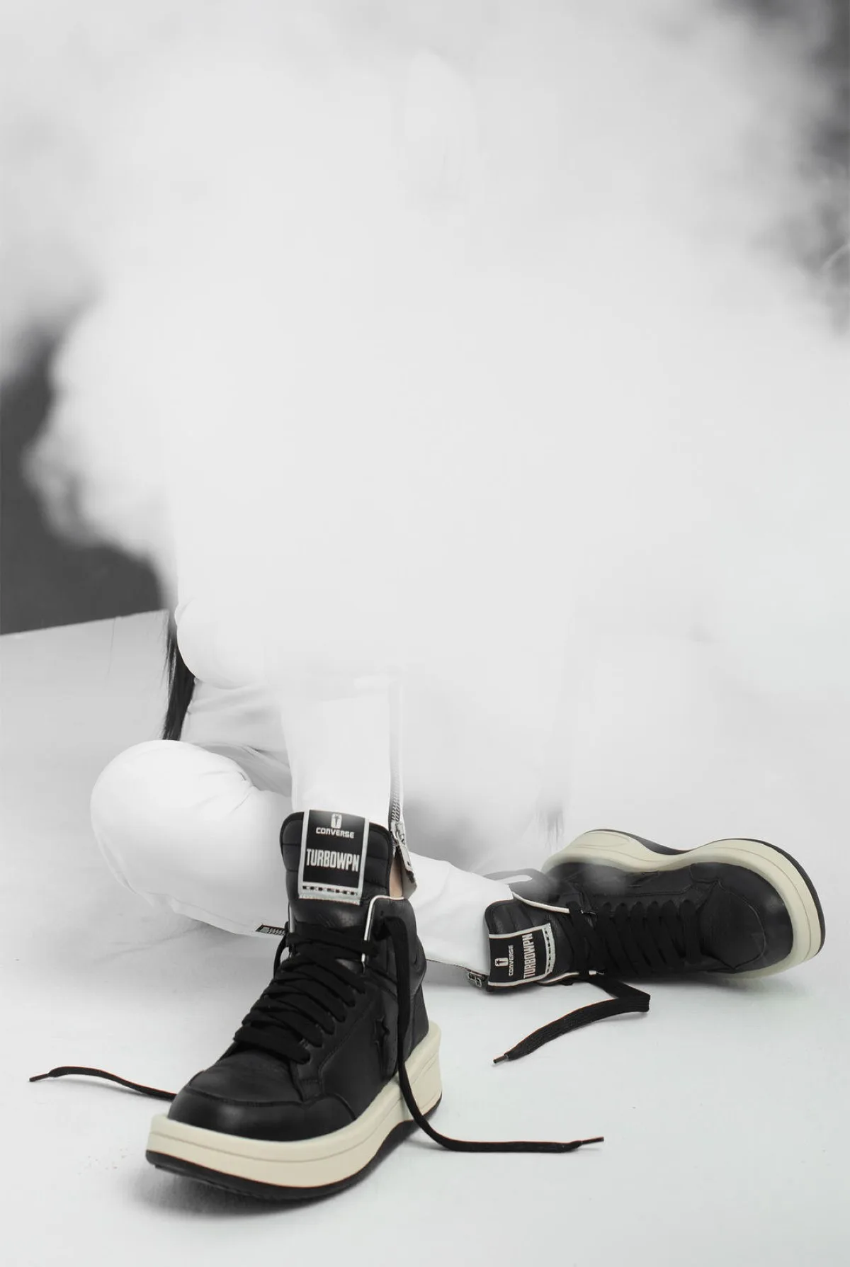 Rick Owens x Converse DRKSHDW TURBOWPN