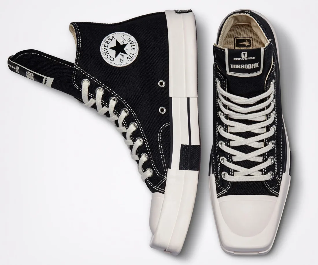 Rick Owens x Converse TURBODRK Chuck 70