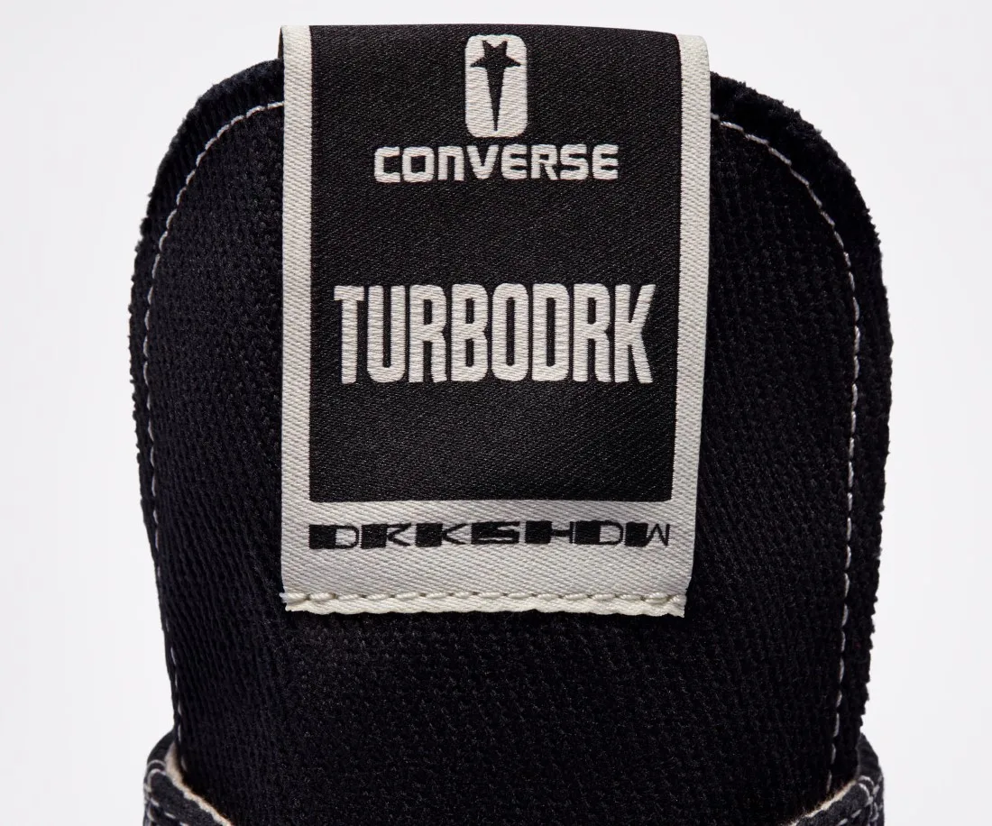 Rick Owens x Converse TURBODRK Chuck 70