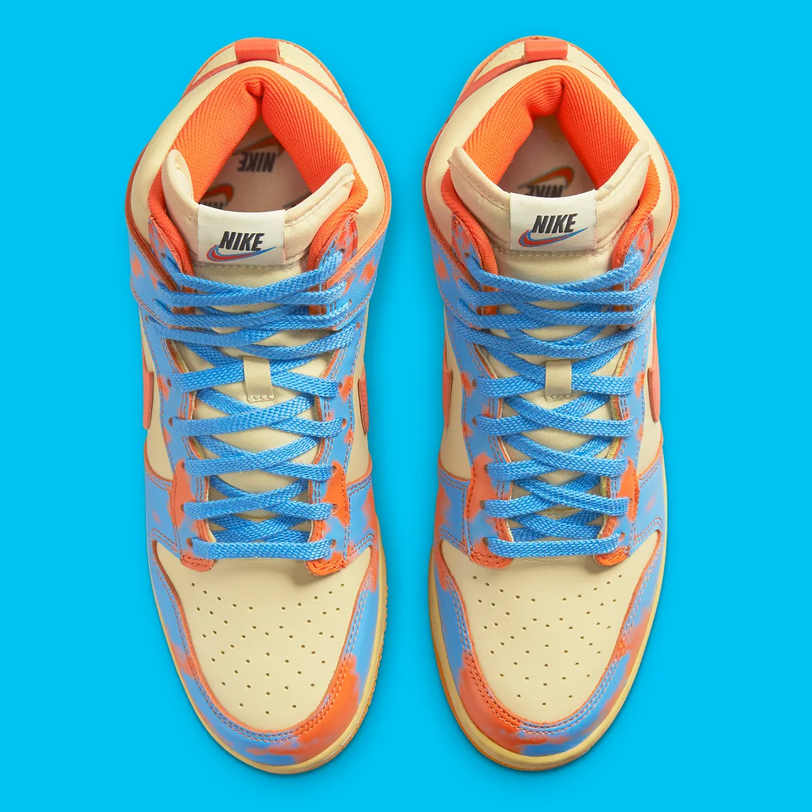 Nike Dunk High 1985 "Orange Acid Wash"