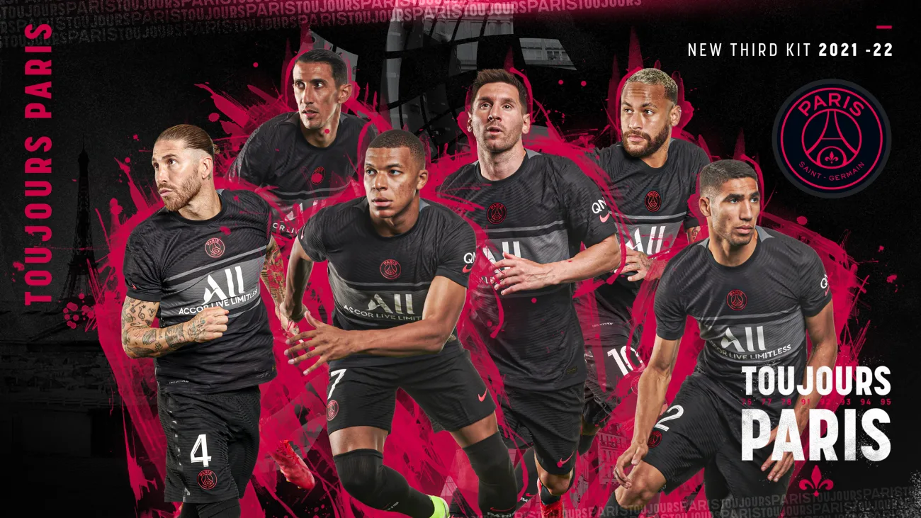 Paris Saint-Germain - Maillot Third 2021-22