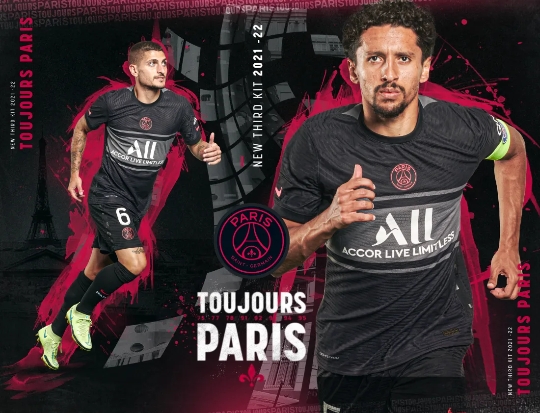 Paris Saint-Germain - Maillot Third 2021-22