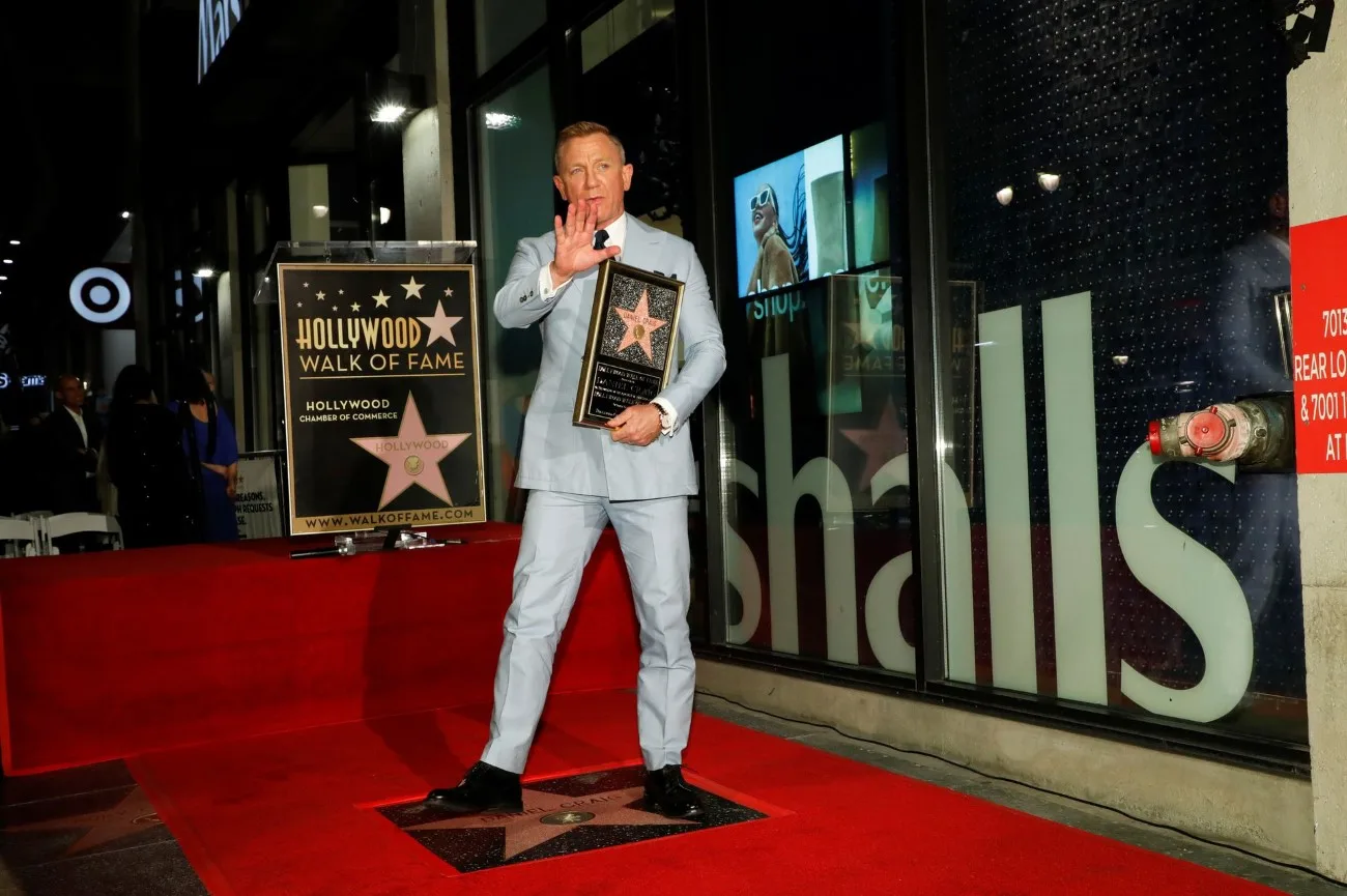Daniel Craig - Hollywood Walk of Fame