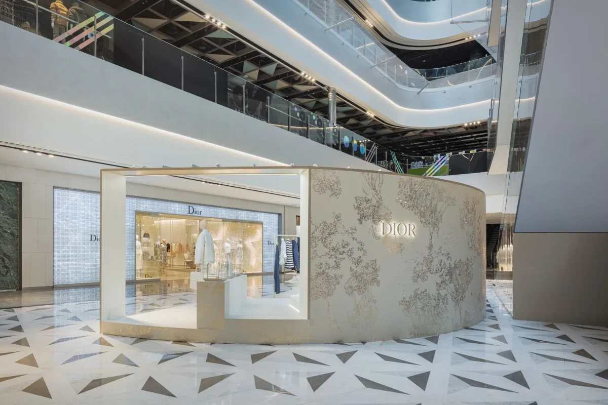 DIOR - Décorations Noël - Daegu Séoul
