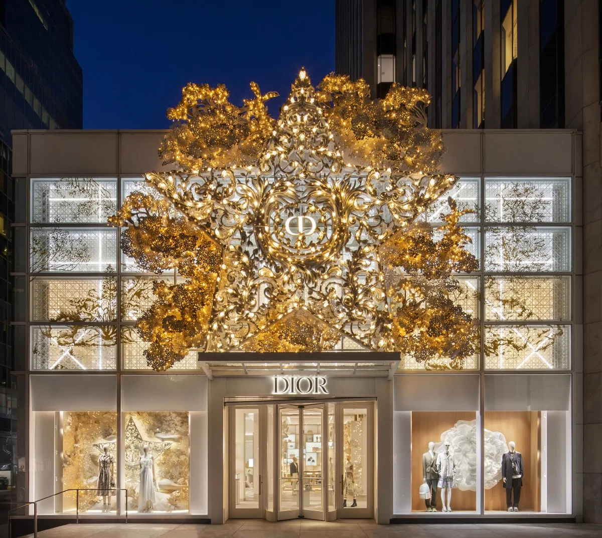 DIOR - Décorations Noël - New York