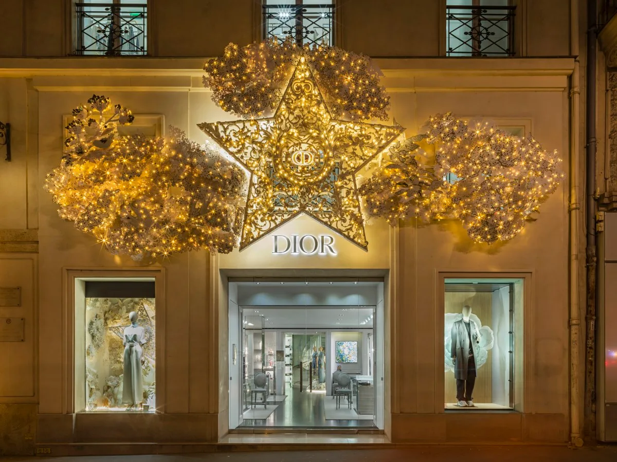 DIOR - Décorations Noël - Paris Palais-Royal