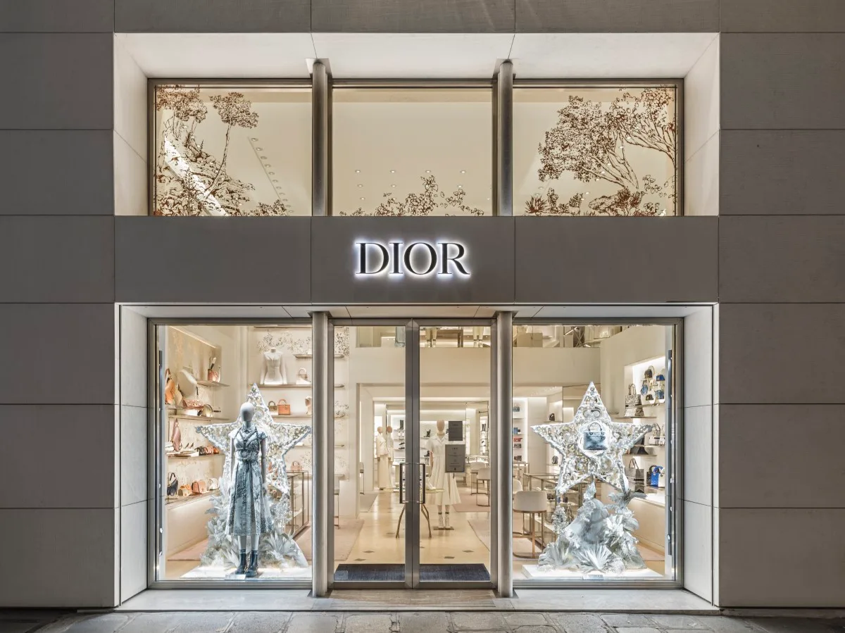 DIOR - Décorations Noël - Paris Saint-Honoré