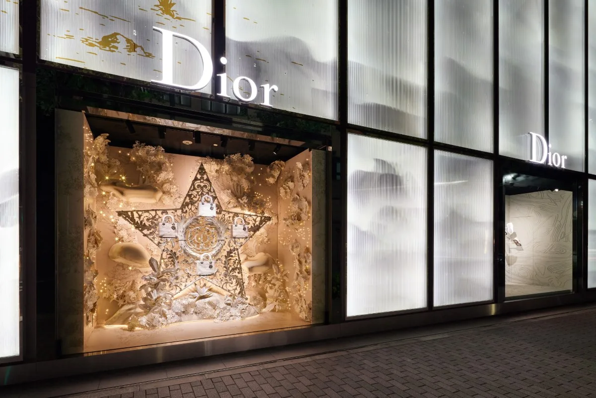 DIOR - Décorations Noël - Tokyo Ginza