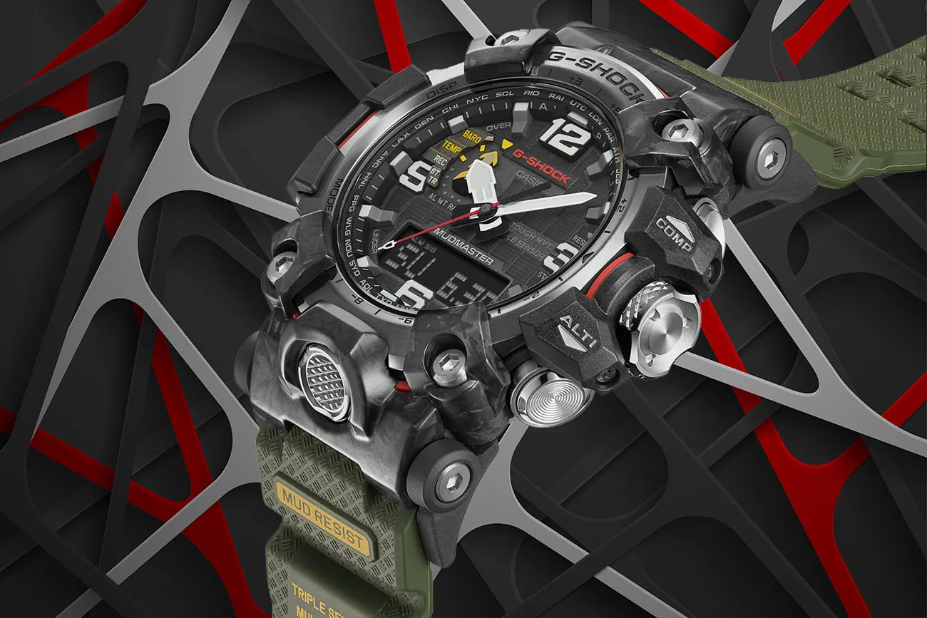 G-SHOCK MUDMASTER Carbone Forgé