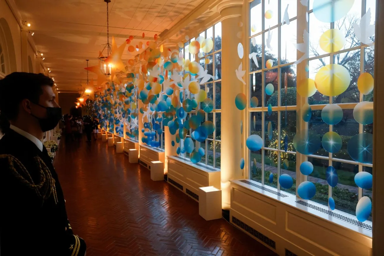 La Maison Blanche - Décoration Noël 2021