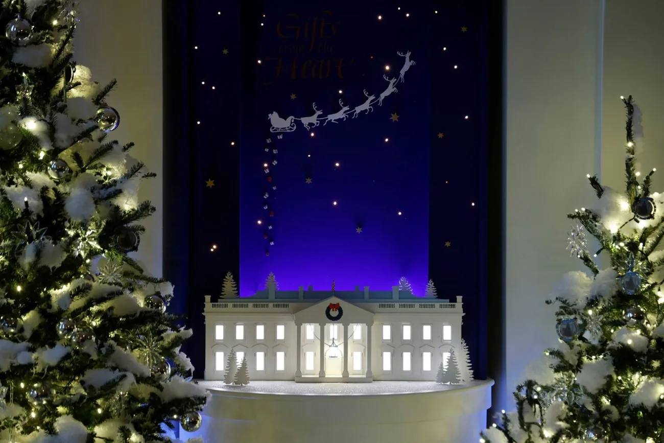 La Maison Blanche - Décoration Noël 2021