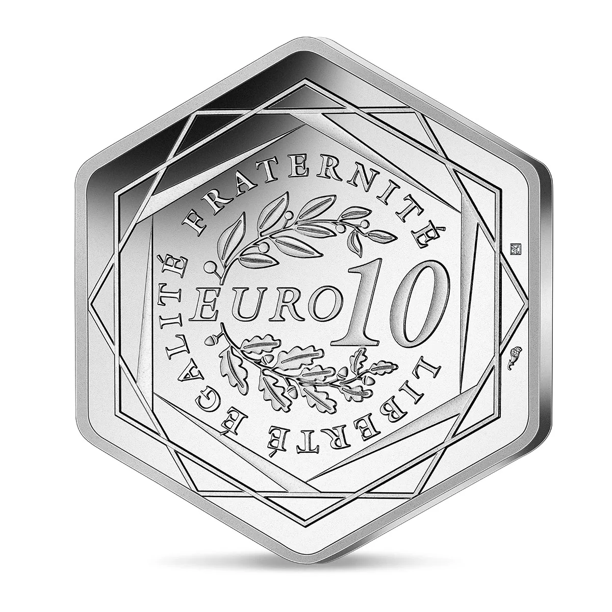 La Monnaie de Paris x Paris 2024 - Monnaie Hexagonale Argent