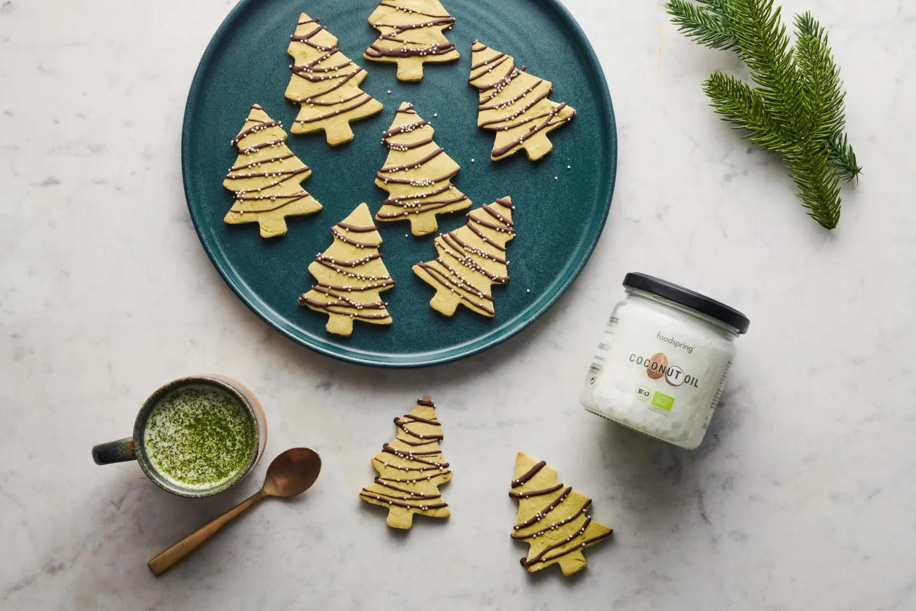 foodspring - Biscuits au Matcha et à Noix de coco