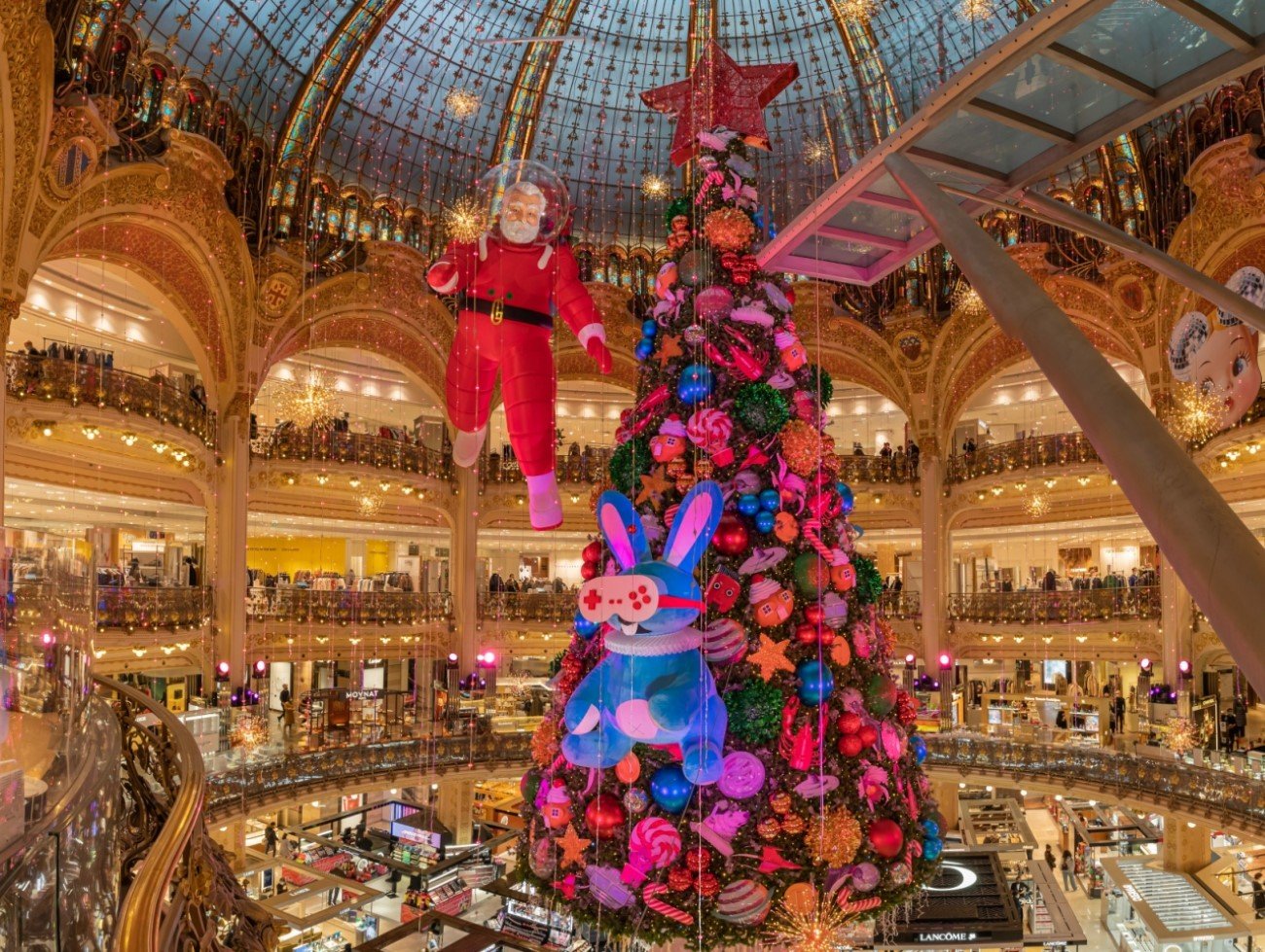 10 plus beaux sapins de Noël au monde - Galeries Lafayette Paris