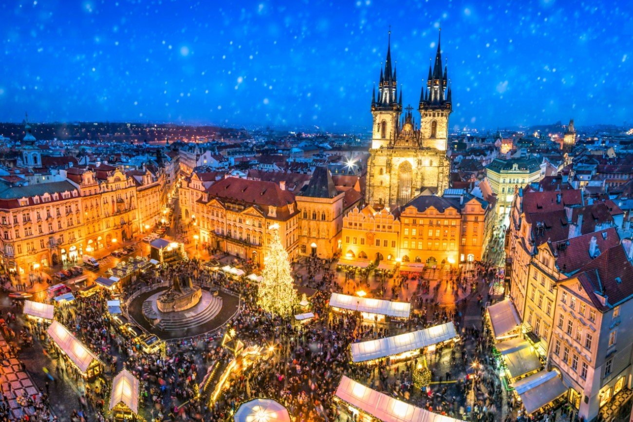 10 plus beaux sapins de Noël au monde - Prague