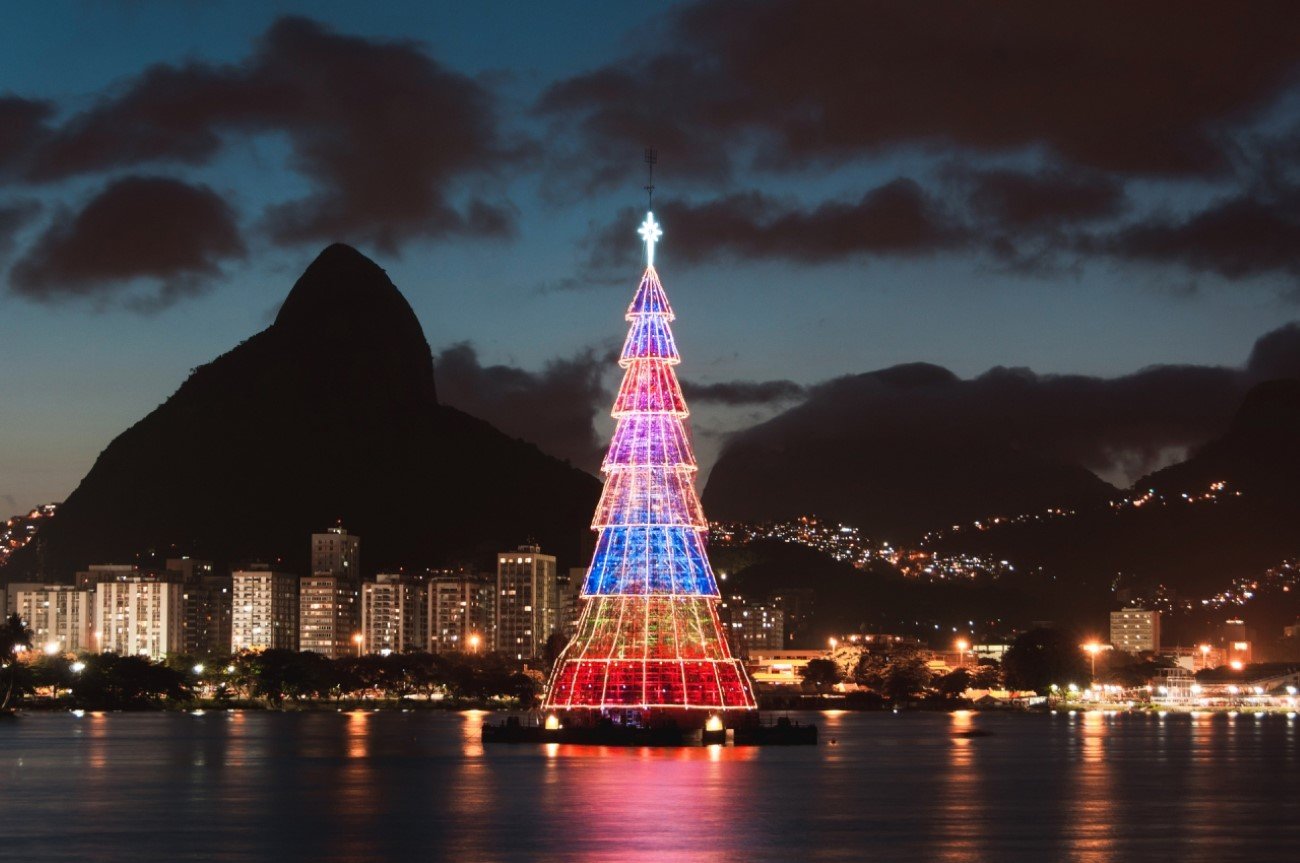 10 plus beaux sapins de Noël au monde - Rio Janeiro