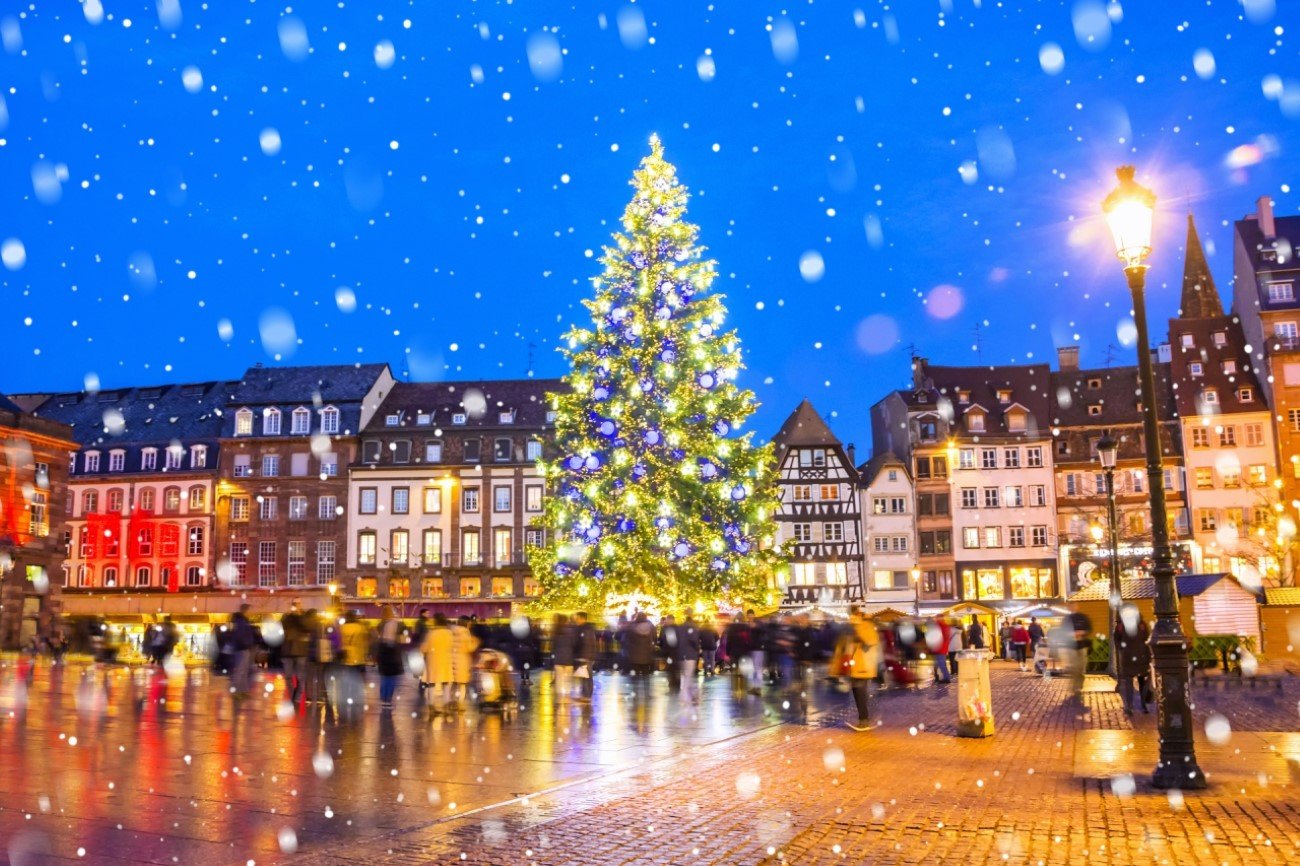 10 plus beaux sapins de Noël au monde - Strasbourg