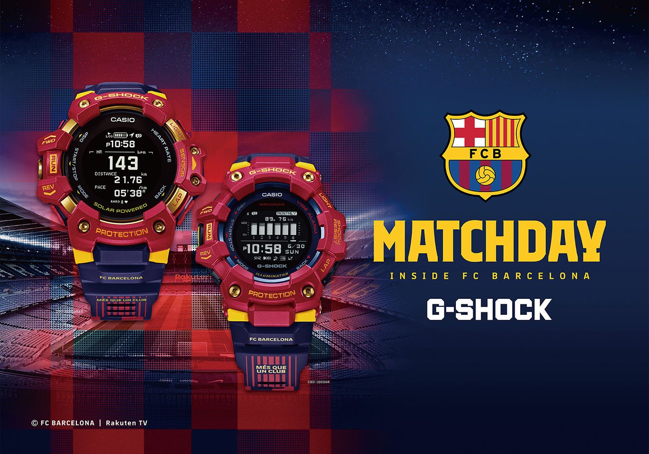 G-SHOCK x Matchday Inside FC Barcelona