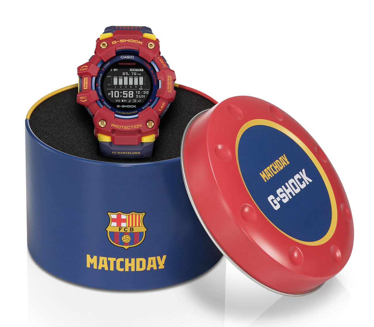 G-SHOCK x Matchday Inside FC Barcelona - GBD100BAR