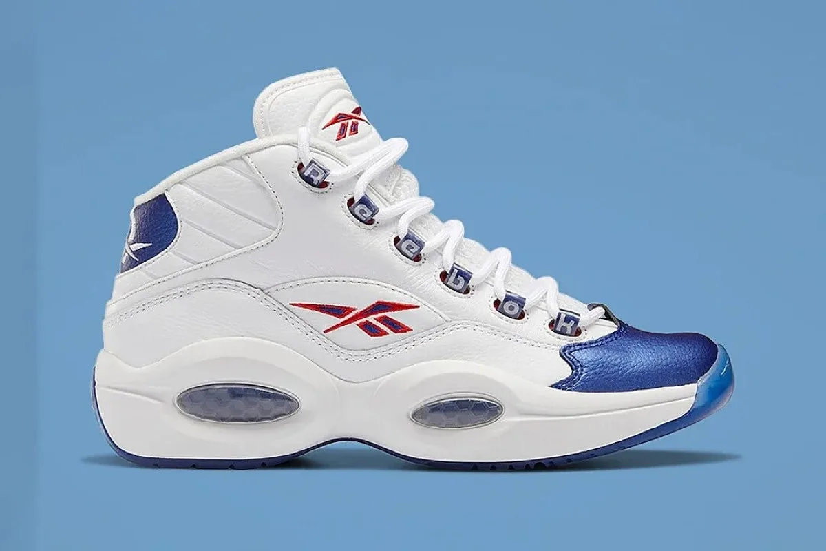 Reebok Question Mid Blue Toe