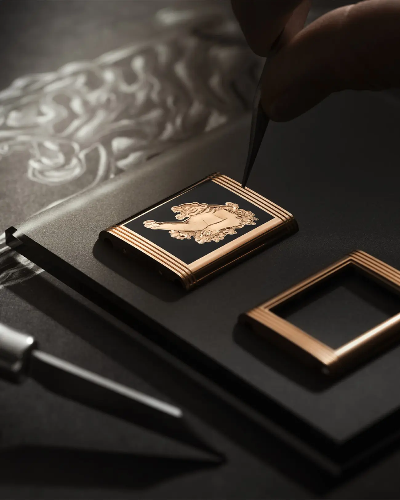 Jaeger-LeCoultre Reverso Tribute Enamel "Tiger"