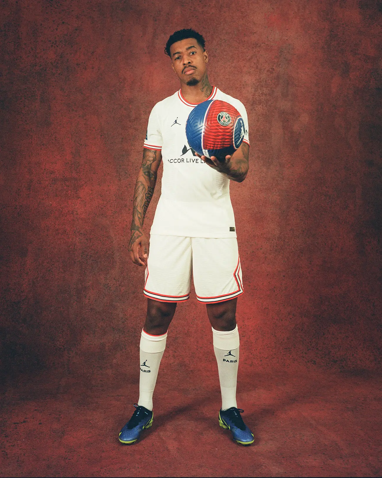 Paris Saint-Germain x Jordan Brand 4ème maillot Saison 21-22