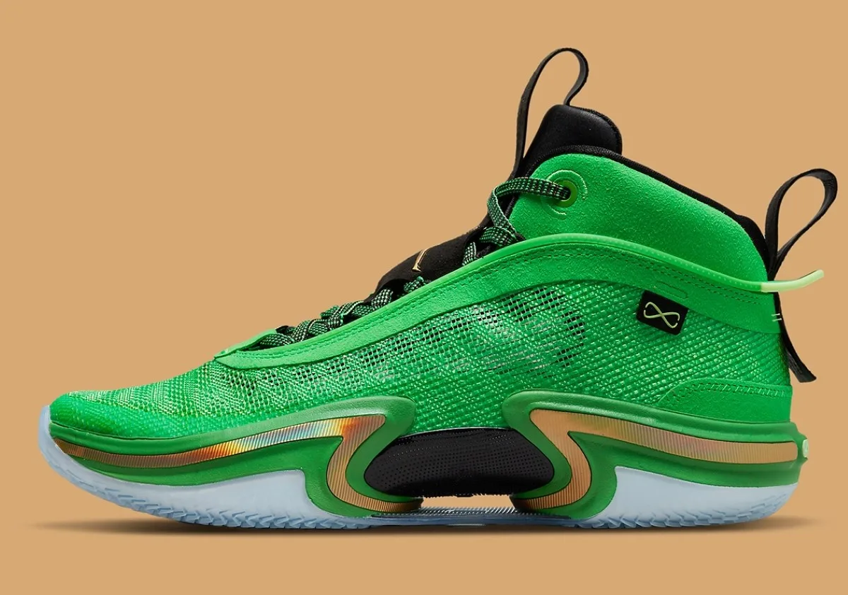 Air Jordan 36 "Green & Gold"