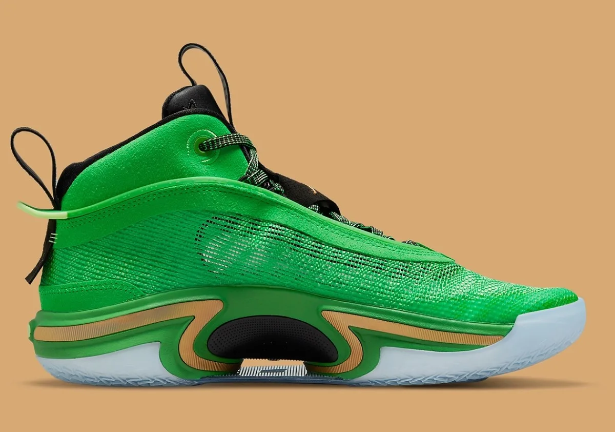 Air Jordan 36 "Green & Gold"