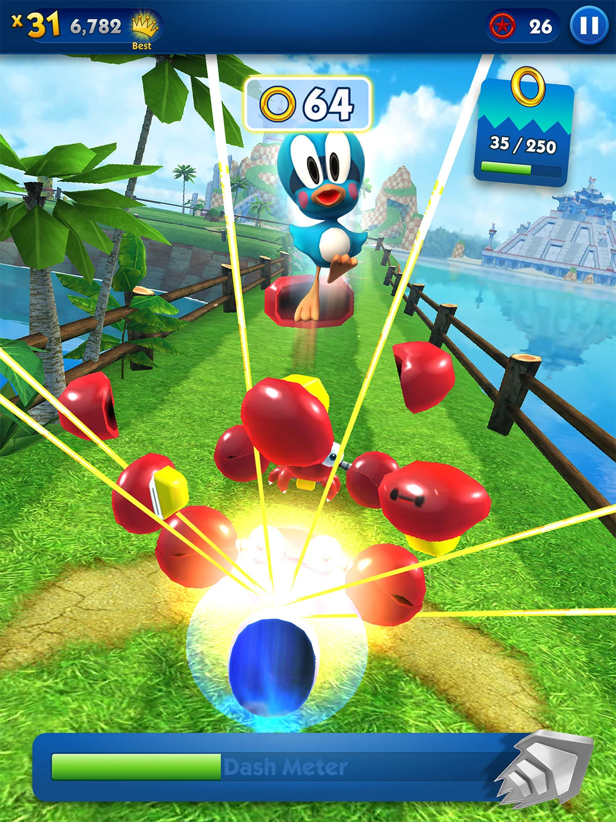 Apple Arcade - Jeux en avril - Sonic Dash+