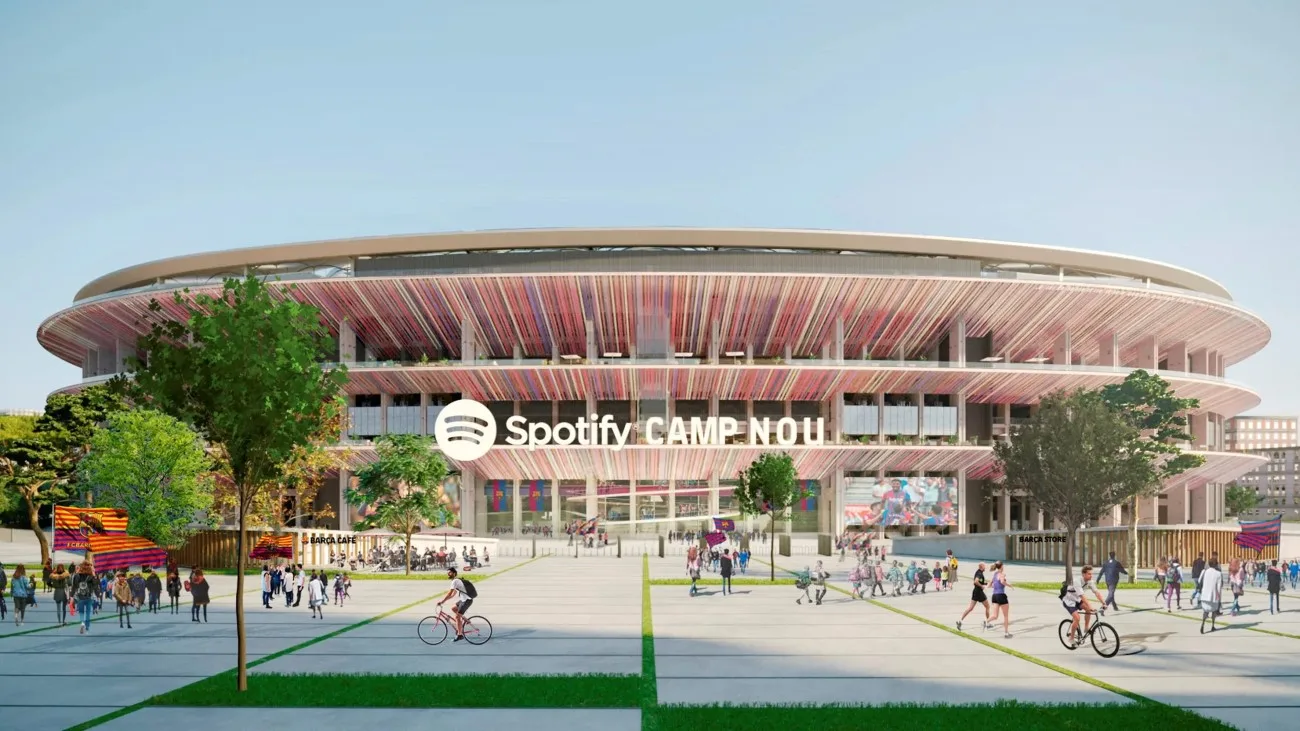 FC Barcelone Camp Nou x Spotify