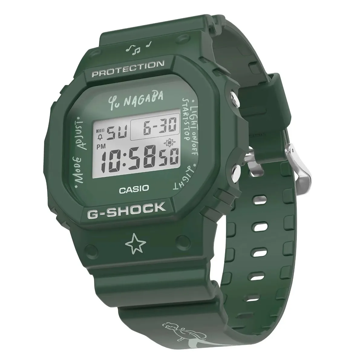 G-SHOCK DWE-5610 x Yu Nagaba - Green