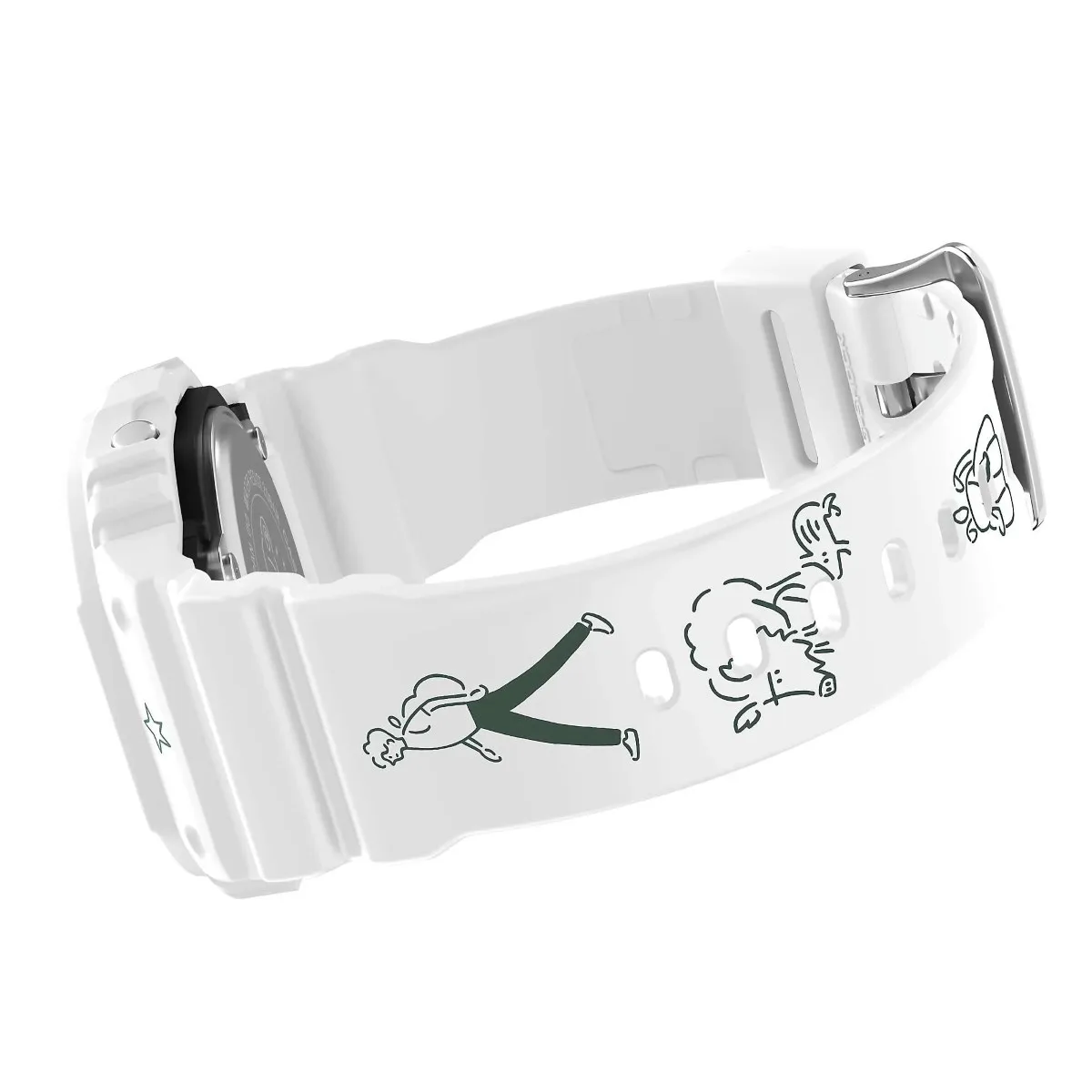 G-SHOCK DWE-5610 x Yu Nagaba - White