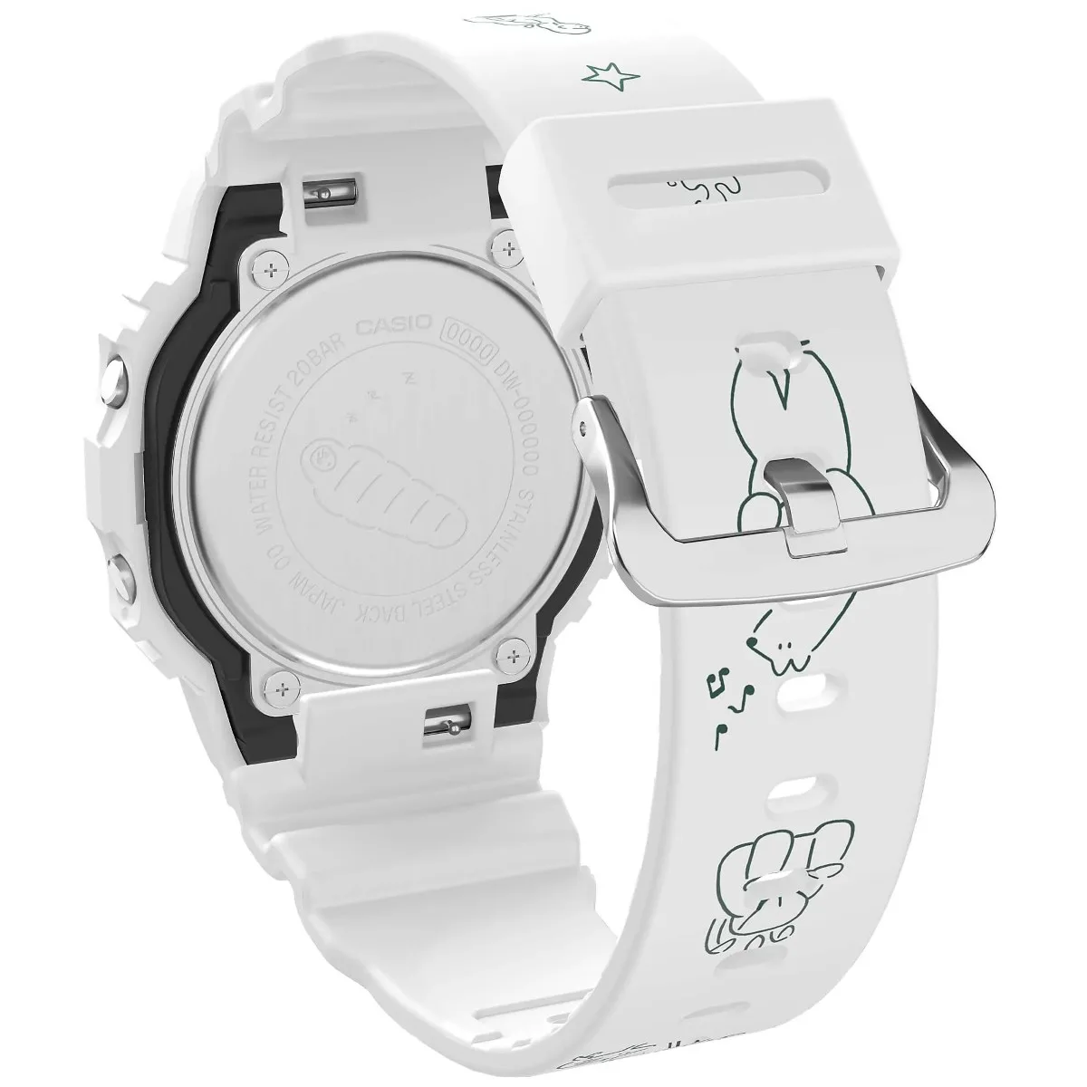 G-SHOCK DWE-5610 x Yu Nagaba - White