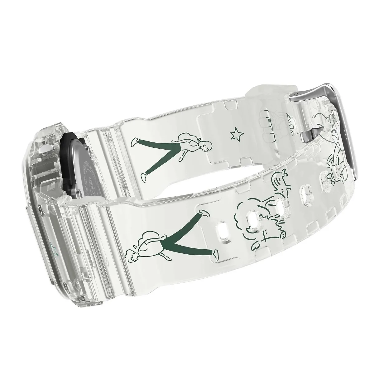 G-SHOCK DWE-5610 x Yu Nagaba - White Skeleton
