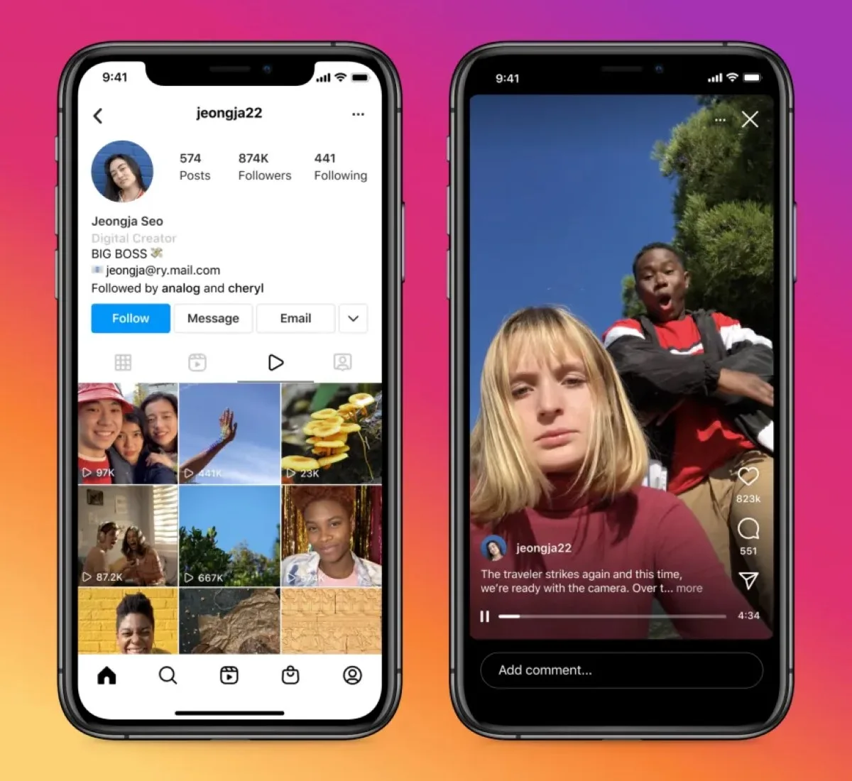 Instagram - Templates Reels